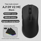 AJAZZ AJ139V2 MC Wireless 1000Hz Mouse - Suitable for Gaming And E-Sports - Supports 2.4G/Wired - Lightweight Weighs about 66G, More Comfortable in Hand, Mouse + Charging Dock