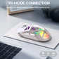 ONIKUMA CW930 Tri-Mode Wireless Gaming Mouse with RGB Lighting & 500mAH Battery