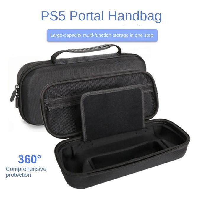Travel Carrying Case for PS Portal – Protective Storage Bag for PlayStation Portal with Accessory Compartment