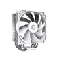 ID-COOLING SE-214-XT ARGB CPU Cooler 4 Heatpipes CPU Air Cooler ARGB Light Sync with Motherboard(5V 3-PIN Connector) CPU Fan for Intel/AMD, LGA 1700 Compatible,White