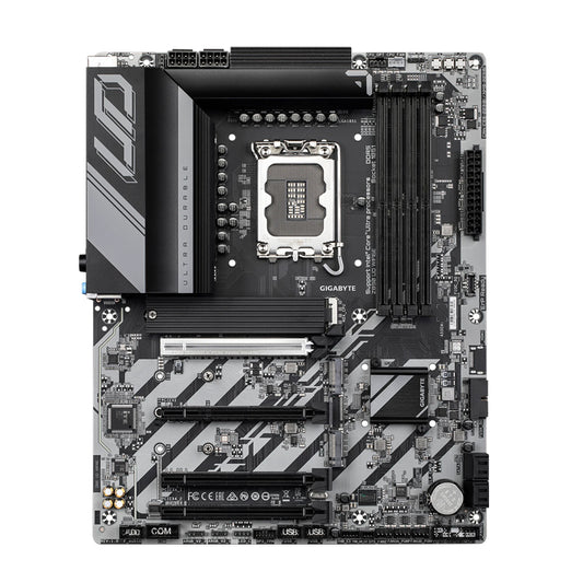 GIGABYTE Z890 UD WIFI6E Motherboard - Supports Intel Core Ultra (Series 2) CPUs, 12+1+2 Phases VRM, up to 8800MHz DDR5 (OC), 1xPCIe 5.0 + 2xPCIe 4.0, Wi-Fi 6E, 2.5GbE LAN, Thunderbolt 4