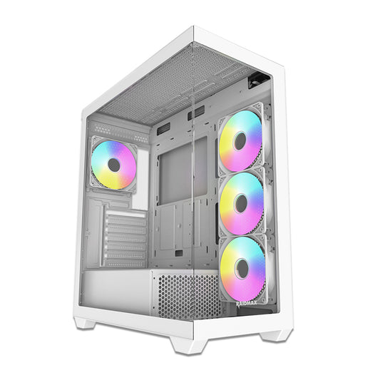 RAIDMAX Infinita i800 ATX Mid Tower PC Case,White