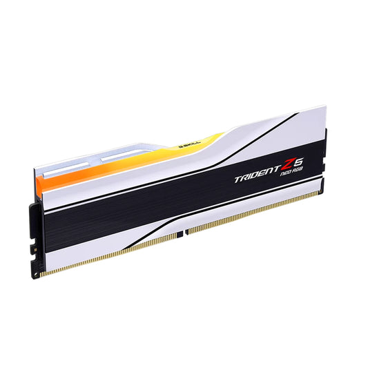G Skill Trident Z5 Neo RGB 32GB (2x16GB) DDR5-6000MTs, CL30-36-36-96 1.35V AMD EXPO, White | F5-6000J3036F16GX2-TZ5NRW