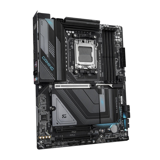 GIGABYTE X870 Gaming X WIFI7 AMD AM5 LGA 1718 Motherboard, ATX, DDR5, 3X M.2, PCIe 5.0, USB4, WIFI7, 2.5GbE LAN, EZ-Latch