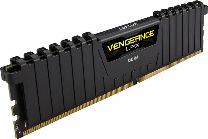 CORSAIR VENGEANCE LPX DDR4 RAM 32GB (2x16GB) 3600MHz CL18-22-22-42 1.35V Intel AMD Desktop Computer Memory,Black-GC