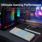 Redragon KUMARA K552 - TKL WIRED MECHNICAL KEYBAORD RGB WHITE (Blue Switch)
