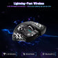 Gravastar Mercury X Magnesium Alloy Frame Wireless Gaming Mouse, 1,000 Hz, 32,000 DPI, Tri-mode (Wired/Bluetooth 5.1/2.4GHz Wireless) Connectivity | GSX_BLK