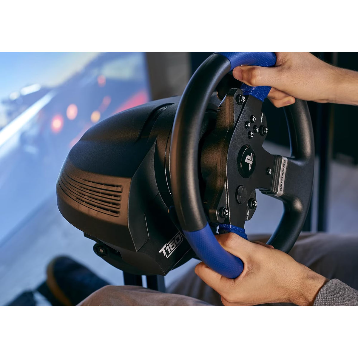 Thrustmaster T150 RS Force Feedback Racing Wheel (compatible w/ PS5, PS5 Pro, PS4 & PC)