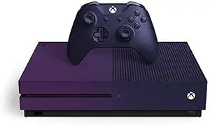 Microsoft Xbox One S 1TB Console - Fortnite Gradient Purple Special Edition Console (Game not included) (pre owned)