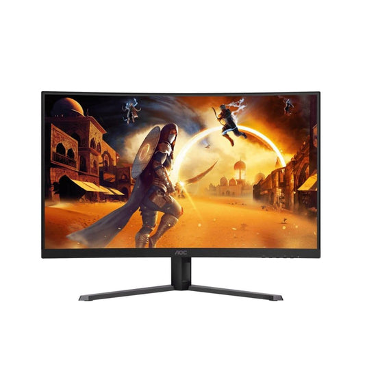 AOC CQ32G4E QHD 180Hz AdaptiveSync HDR VA Curved 31.5in Monitor-GC