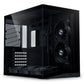 Lian Li O11D Mini V2 Flow Gaming Case Black (with 5 pcs of non RGB fans) - G99.O11DMIV2FX.BLK.00