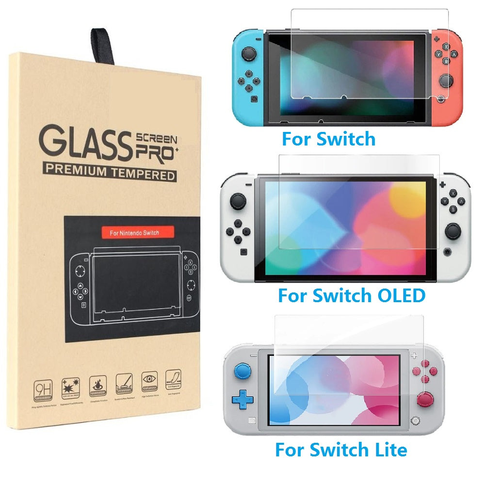 Nintendo Switch 0.3mm 9H HD Clear/Anti Blue Light Tempered Glass Screen Protector