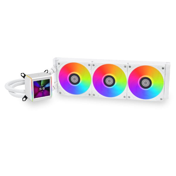 Lian Li Galahad II Lcd Argb 360mm Cpu Liquid Cooler White