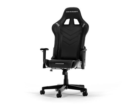 DXRacer Prince P132 Gaming Chair, Faux leather, Black,