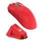 ATTACK SHARK X11 Lightweight Wireless Gaming Mouse with RGB Charging Dock,Tri-Mode-2.4G/USB-C Wired/BT,22K DPI,PAW3311 Optical Sensor,HUYU Switch, 5 programmable Buttons for PC,Mac-Red