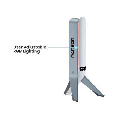 RANSOR® Gaming Rocket Launcher Premium Headphone Stand - USB Extension Hub - RNSR-AC-HS-01 Games Corner 