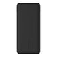 Belkin Boost Charge Plus 10K Portable Charger Power Bank, 10,000 mAh with Integrated Lightning (MFI) and Integrated USB-C Cables and Additional USB-C Charging Port - Black