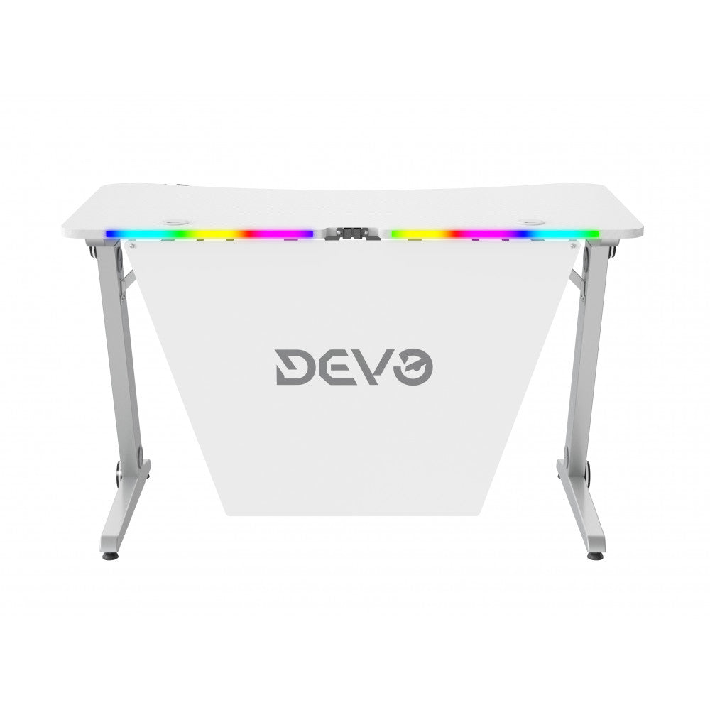 Devo Gaming Table - Axie - White
