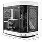 HYTE Y60 Modern Aesthetic Dual Chamber Panoramic Tempered Glass Mid-Tower ATX Computer Gaming Case with PCIE 4.0 Riser Cable Included, White (CS-HYTE-Y60-BW)