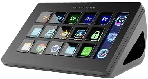 Powerology Stream Deck Interactive Buttons & Custom Software: