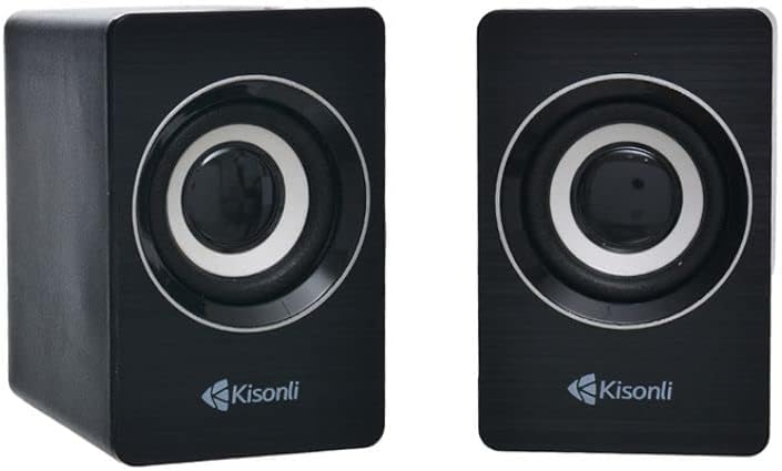 Kisonli A707 Mini Speaker Usb - Black