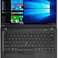 Lenovo ThinkPad X1 Carbon Ultralight Laptop, Intel Core i7-8550U CPU, 16GB DDR4 BUILTIN RAM, 512GB SSD M.2 Hard, 14 inch Display,(Refurbished)