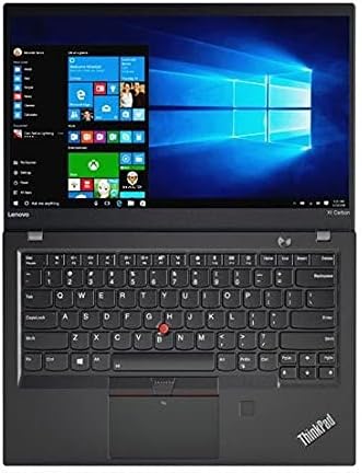 Lenovo ThinkPad X1 Carbon Ultralight Laptop, Intel Core i7-8550U CPU, 16GB DDR4 BUILTIN RAM, 512GB SSD M.2 Hard, 14 inch Display,(Refurbished)