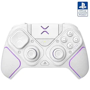 PDP Gaming Victrix Pro BFG Wireless Controller, Compatible With PS5 / PS4 & PC, -White
