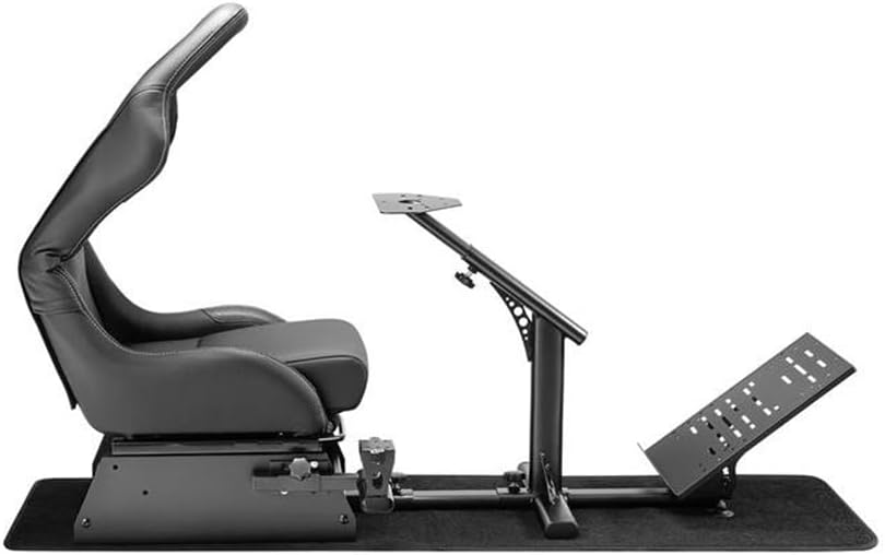 Simulator Cockpit Racing Seat Gaming Chair-Black