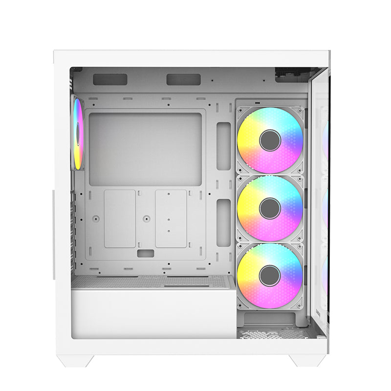 RAIDMAX Infinita i800 ATX Mid Tower PC Case,White