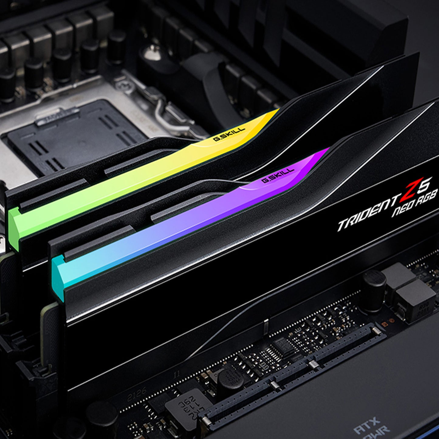 G Skill Trident Z5 Neo RGB 32GB (2x16GB) Memory Kit (RAM), DDR5-6000MTs CL36-36-36-96 1.35V AMD EXPO, Black | F5-6000J3636F16GX2-TZ5NR
