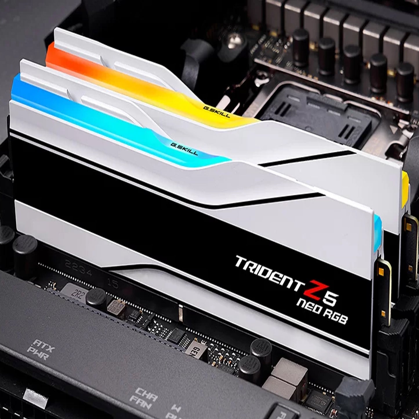 G Skill Trident Z5 Neo RGB 32GB (2x16GB) DDR5-6000MTs, CL30-36-36-96 1.35V AMD EXPO, White | F5-6000J3036F16GX2-TZ5NRW