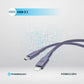 Powerology New Braided Type-C to Lightning Cable, 1.2M Length, PD 60W, 30000+ Bends, Fast Charging,P23BRCL12PU