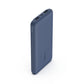 Belkin BOOST CHARGE 3-Port Power Bank 10K+ USB-A to USB-C Cable-BLUE