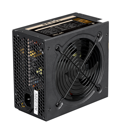 WJCoolMan VP700 Non-Modular ATX Power Supply, 700W Power, 80 Plus Bronze, 120mm Fan, 12V Output Design, Active PFC, Multiple Protection, Black