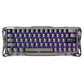 GravaStar Mercury V60 Pro Deluxe Edition, Aluminum Magnetic Gaming Keyboard 8kHz Polling & Dual Keycap Gift Set, GunMetal | V60 Pro Deluxe