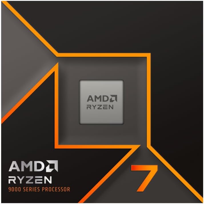 AMD Ryzen™ 7 9700X 8-Core, 16-Thread Unlocked Desktop Processor Tray