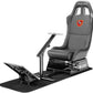 Simulator Cockpit Racing Seat Gaming Chair-Black