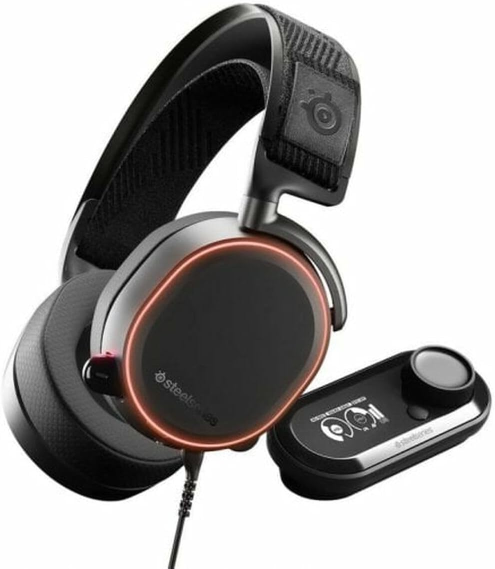 SteelSeries Arctis Pro + GameDAC Wired Gaming Headset-black