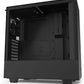 ZXT H510 - CA-H510B-B1 - Compact ATX Mid-Tower PC Gaming Case - Front I/O USB Type-C Port - Tempered Glass Side Panel - Cable Management System - Water-Cooling Ready - Black, Non i-Series