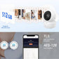 EZVIZ H6c Pro 2K Smart Home Security Camera with AI Detection & Night Vision