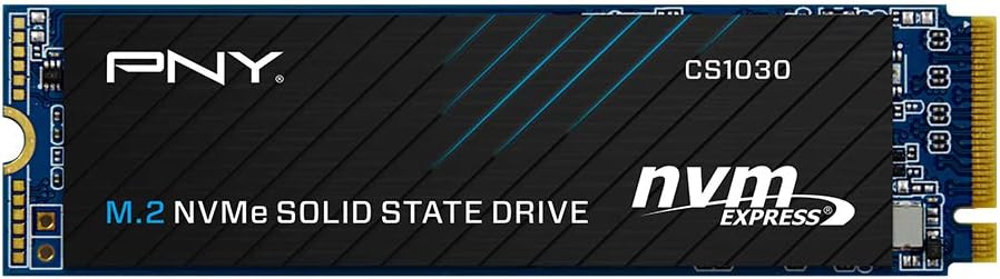 PNY CS1030 500GB M.2 NVMe PCIe Gen3 x4 Internal Solid State Drive (SSD)