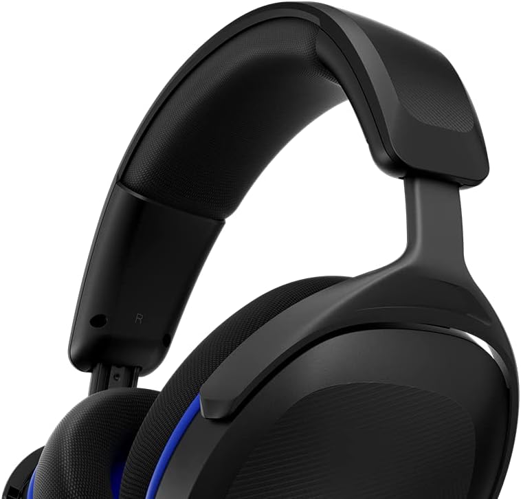 HyperX Cloud Stinger 2 Core - Gaming Headset for Playstation, Lightweight Over-Ear Headset with mic, Swivel-to-Mute Function, 40mm Drivers - Black