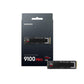 SAMSUNG 9100 PRO PCIe 5.0 NVMe M.2 Internal SSD, 4TB Capacity, V-NAND TLC Type, Up to 14,800 MB/s Sequential Read & Up to 13,400 MB/s Sequential Write, TRIM & SMART Support | MZ-VAP4T0BW