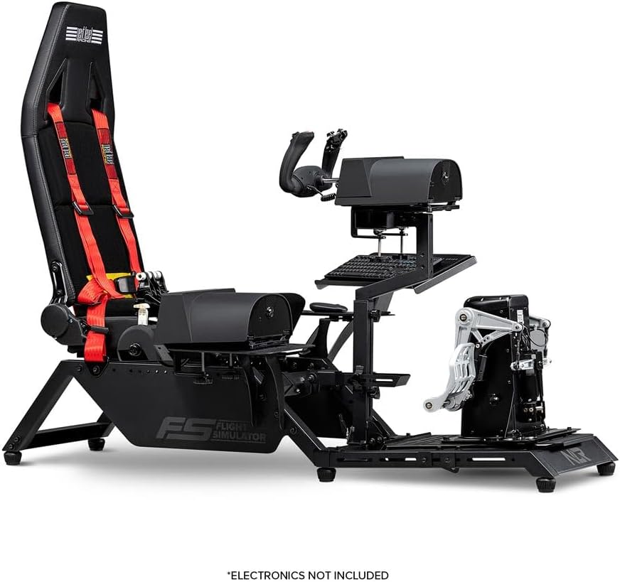 Next level flight simulator cockpit online chair