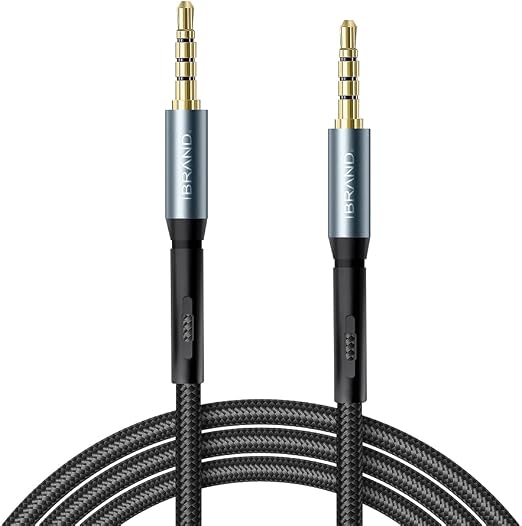 3.5mm to 3.5mm Aux Cable 100cm (Black)