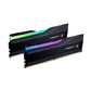 G Skill Trident Z5 RGB DDR5 32GB (2x16GB) 6800Mhz Intel XMP Memory Kit (RAM),CL34-45-45-108 1.40V,Black-GC