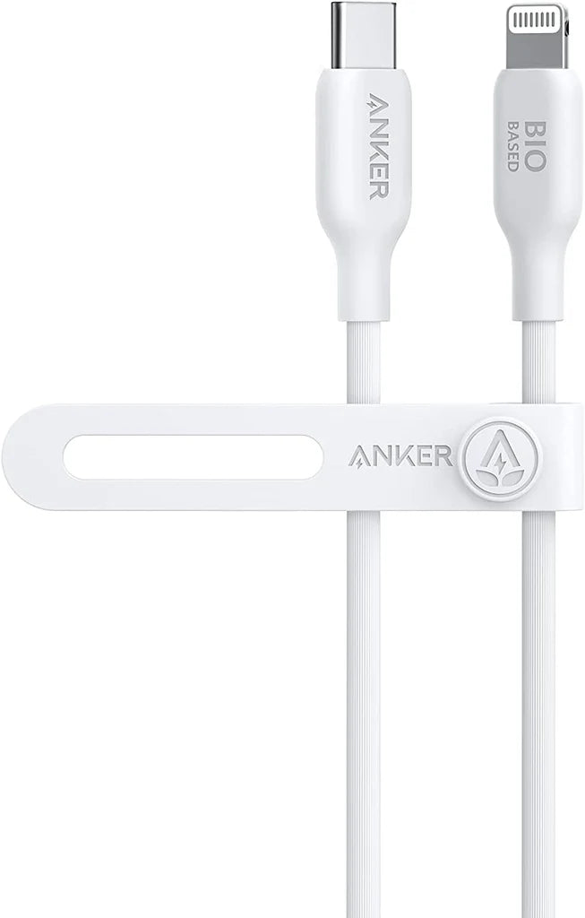 Anker 542 USB-C to Lightning Cable Bio-Based B2B ,UN White, A80B1H21