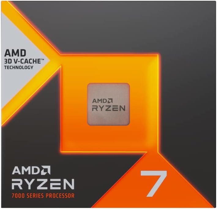 AMD Ryzen 7800X3D AM5 Desktop Processor with AMD Radeon Graphics