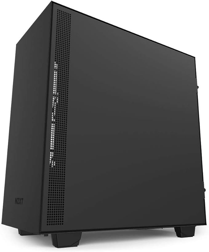 ZXT H510 - CA-H510B-B1 - Compact ATX Mid-Tower PC Gaming Case - Front I/O USB Type-C Port - Tempered Glass Side Panel - Cable Management System - Water-Cooling Ready - Black, Non i-Series